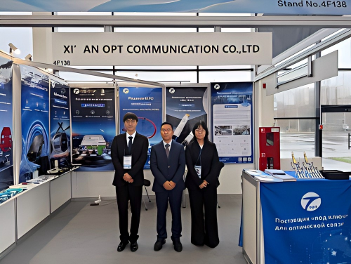 Компания «XI'AN OPT Communication Co., Ltd.» приняла участие в выставке Sviaz ICT 2026 в России