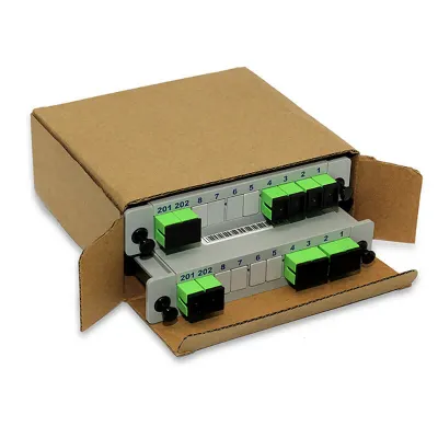 Делитель оптический планарный PLC 2X4 LGX SC/APC