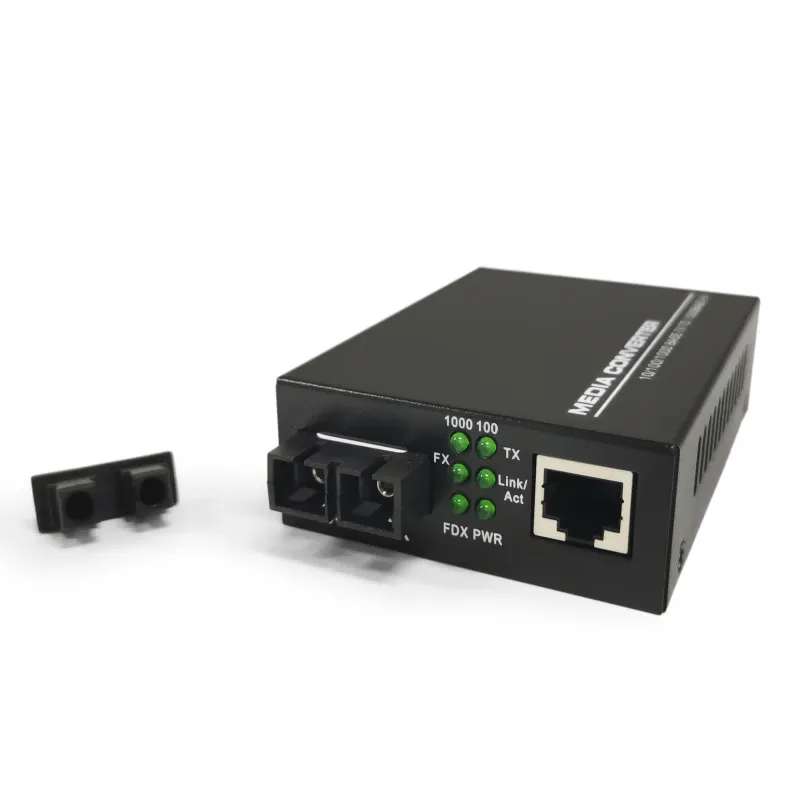 Медиаконвертер оптический одномодовый 1 гбит,dual fiber,1xRJ-45,1xSC 1310 нм